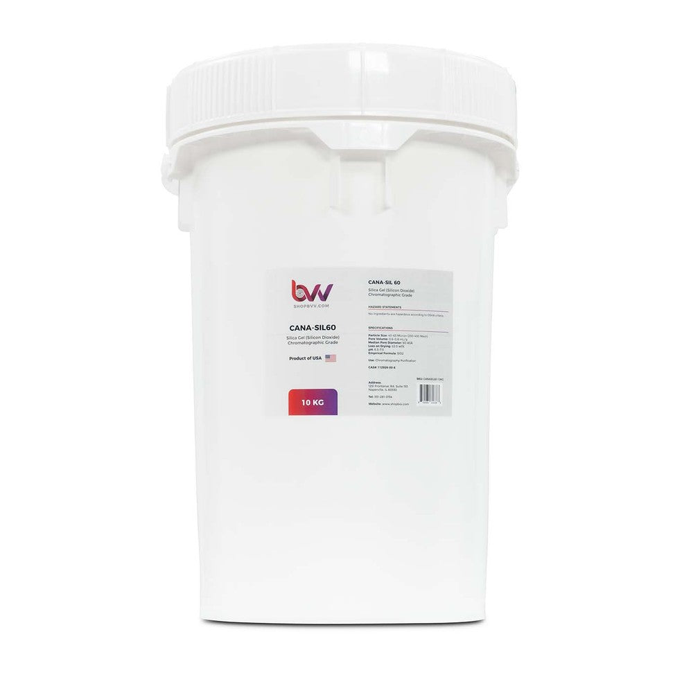 CANA - SIL60™ Silica Gel 60A Chromatographic Grade 40 - 63 micron (230 - 400 Mesh) - Black Label Supply llc