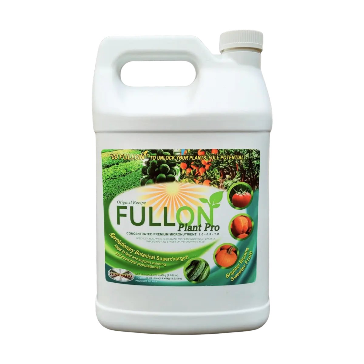 FullOn Plant Pro Specialty Plant Nutrient 1-0.3-1 - 1 gallon jug front