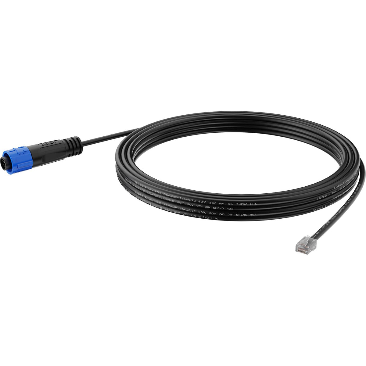 GrowPros Solutions GH-DC-RJ12-10FT 10 ft M12 to RJ12 data cable - main product view