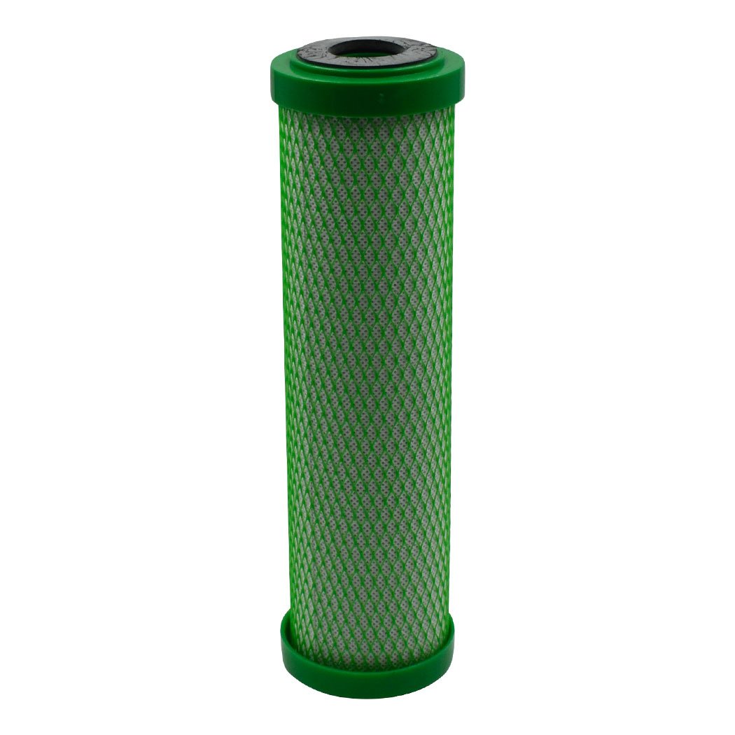 GrowMax Water 10 inch green coconut carbon block filter - compatible with HydroLogic Stealth-RO and smallBoy