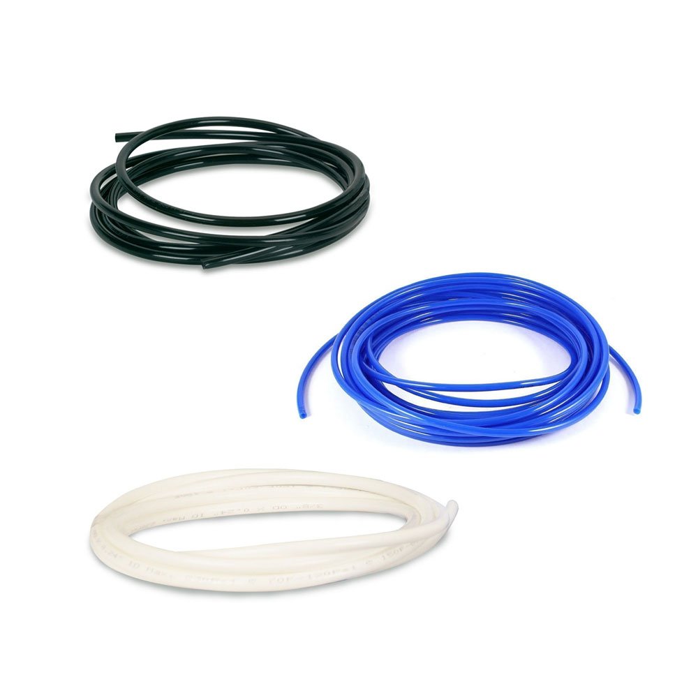 GrowMax Water PE tubing 30 ft - black, blue and white coils