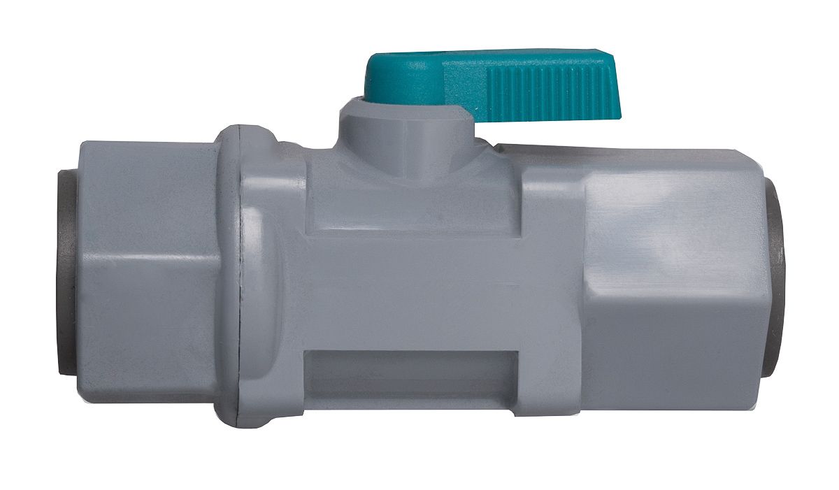 GrowoniX Ball Valve, 1/2" QC