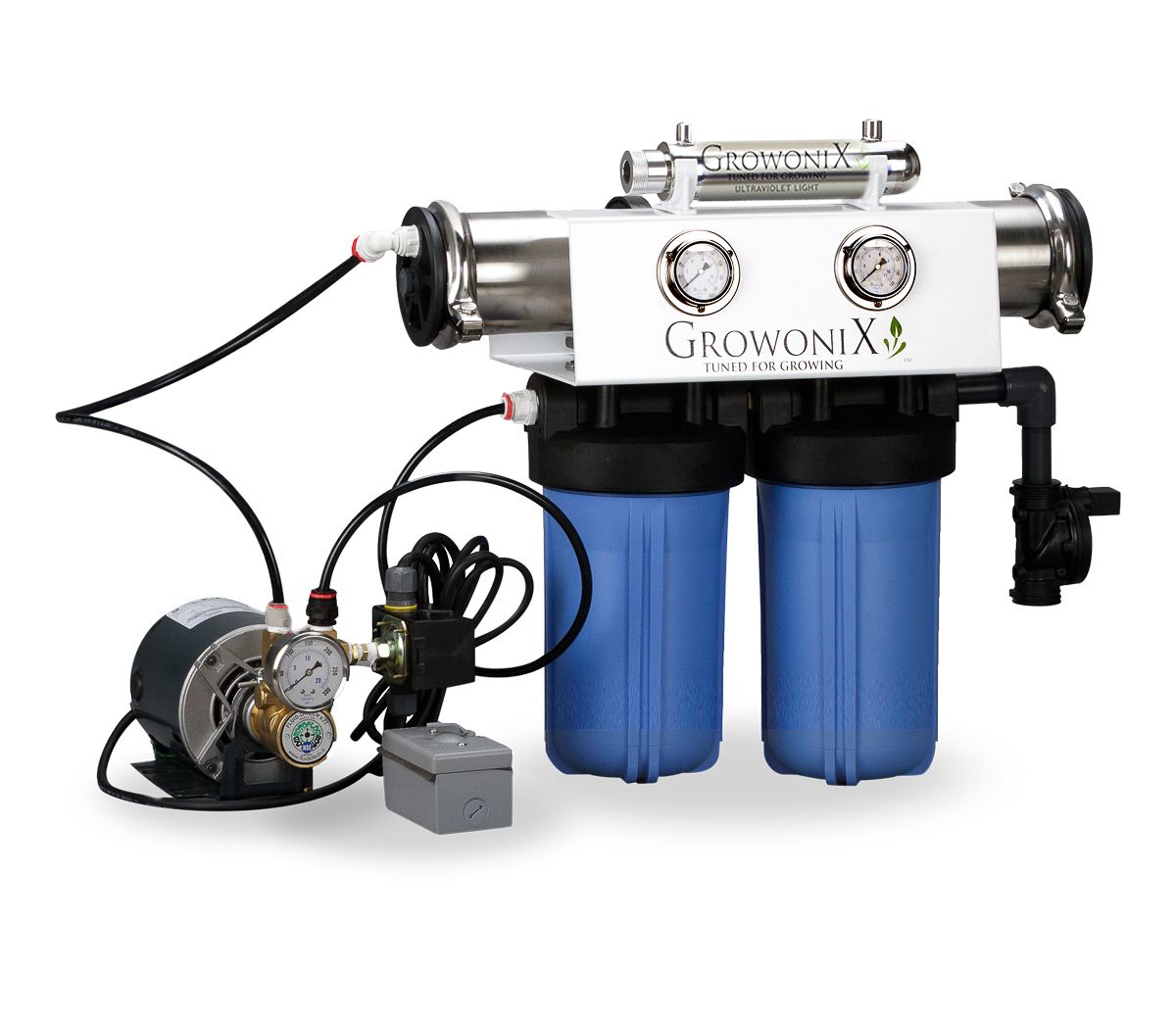 GrowoniX EX1000 UV Deluxe High Flow Reverse Osmosis System