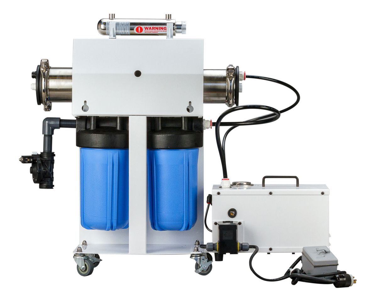GrowoniX - GX1000 UV Deluxe High Flow Reverse Osmosis System W/KDF85 Catalytic Carbon Upgrade