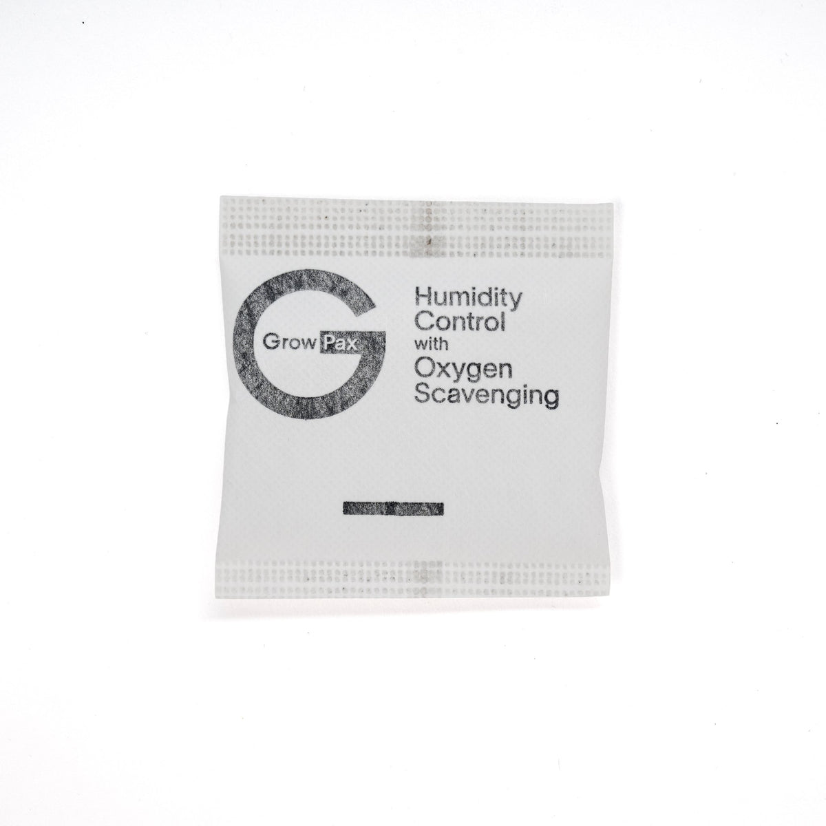 Multisorb GrowPax humidity and oxygen control packet, 4g - single packet front view