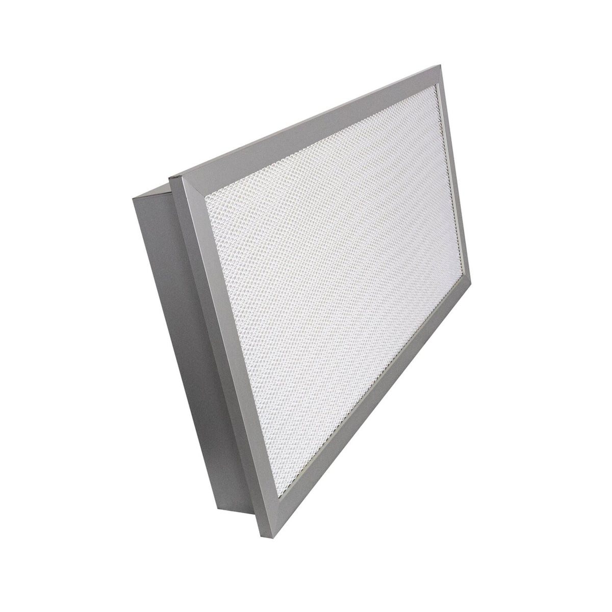 HEPA-CARE 36 x 18 in gel seal HEPA filter - angled view