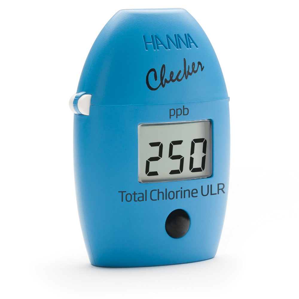 Hanna Total Chlorine Checker Ultra Low Range (0 to 500 ppb)