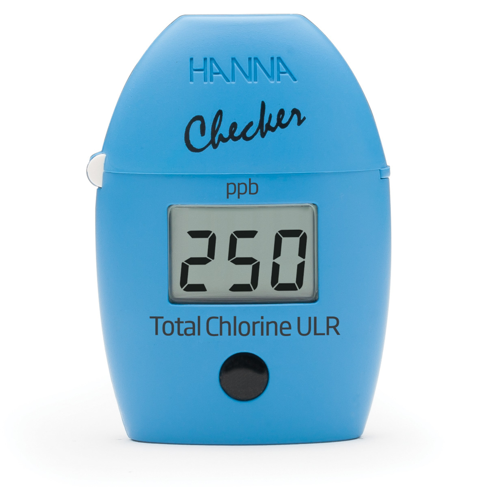 Hanna Total Chlorine Checker Ultra Low Range (0 to 500 ppb)