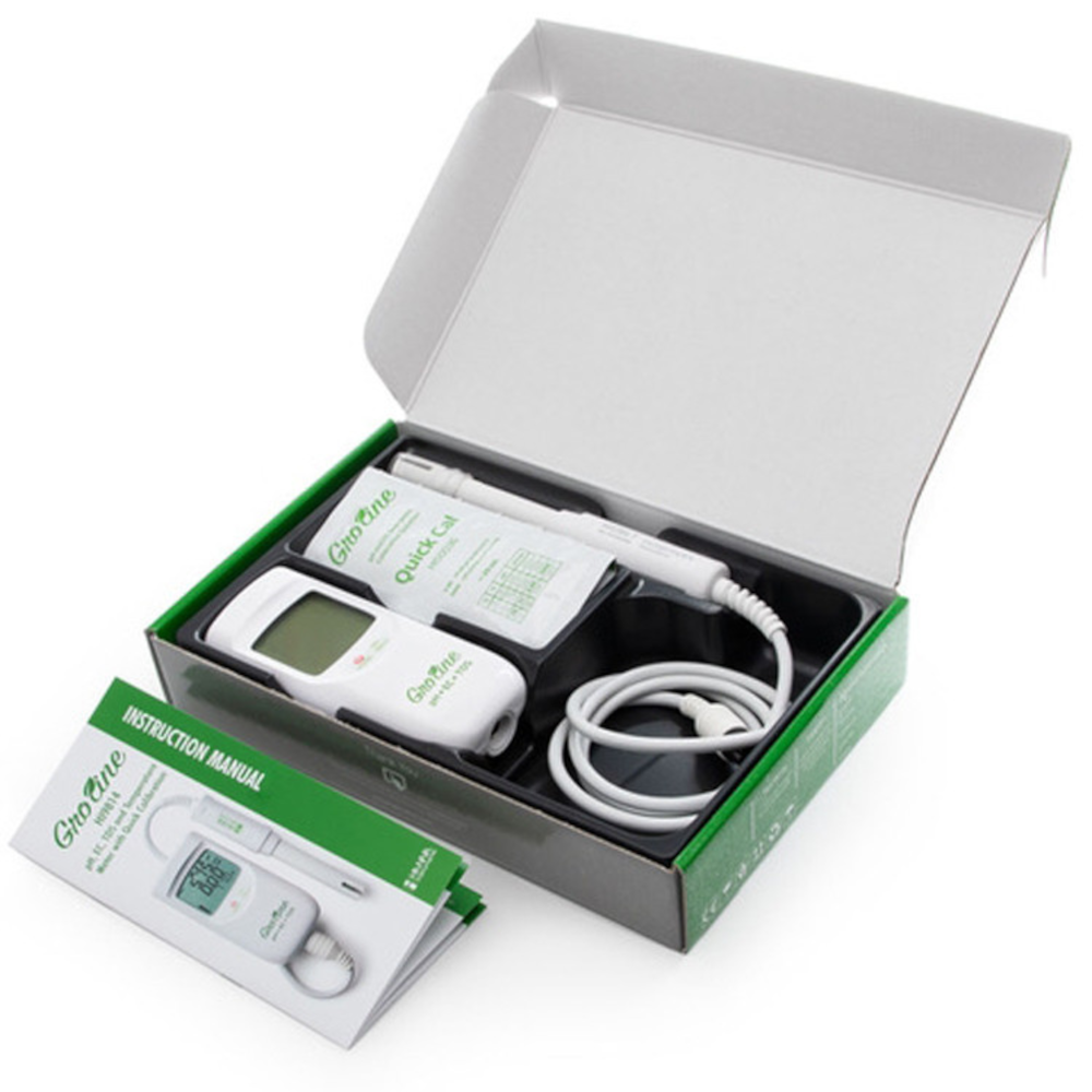 Hanna - GroLine Waterproof Portable pH/EC/TDS Meter