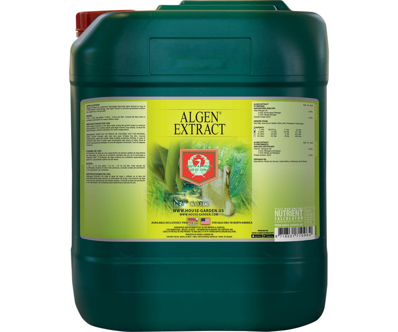 House & Garden Algen Extract - Black Label Supply llc