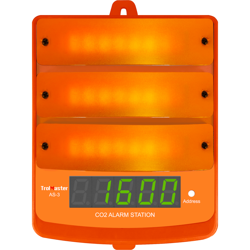 TrolMaster CO2 Alarm Station (Amber light)(AS-3)