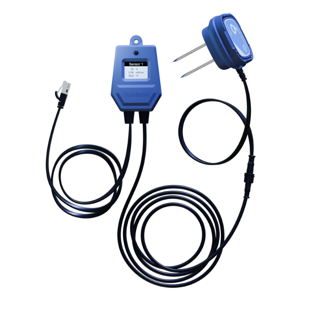 TrolMaster - Soil Moisture/EC and Temp 3-in-1 Substrate Sensor Set (WCS-9)