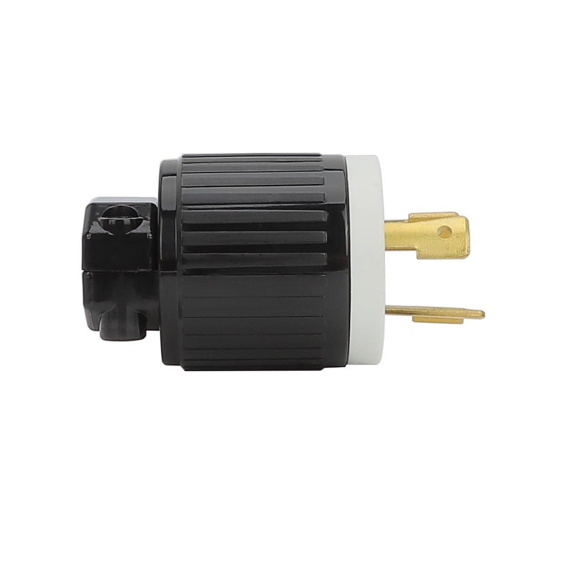 Nema L8-20P 20 Amp 480 Volt Connector, L8-20 Locking Power Cord Connector , Locking Plug, Industrial Grade DIY Twist-Lock Cord Male Plug