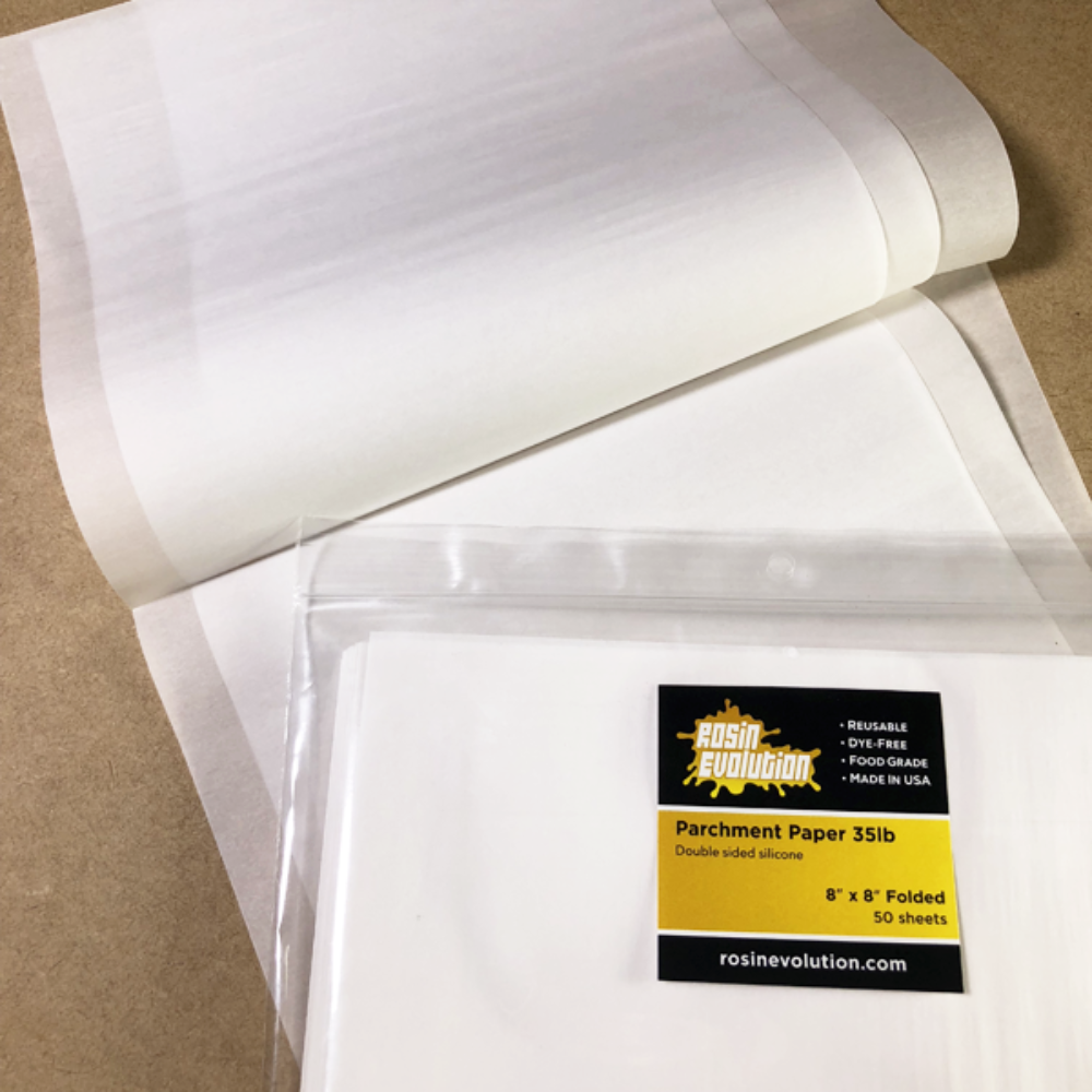 Rosin Evolution - Parchment Paper (8″x16″) Pre-Folded
