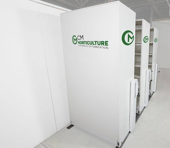 CM Horticulture Racking, Benching, Airflow & Cultivation Systems — Custom Design & Quote