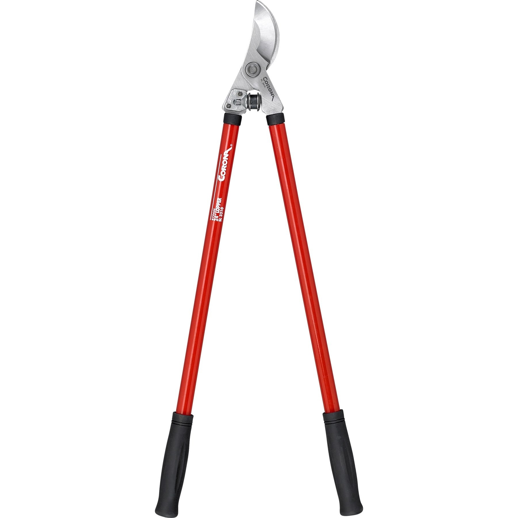 Corona® Bypass Lopper with Steel Handles - 1.5in Diam Cutting Capacity - 9.5in Blade - 25in L
