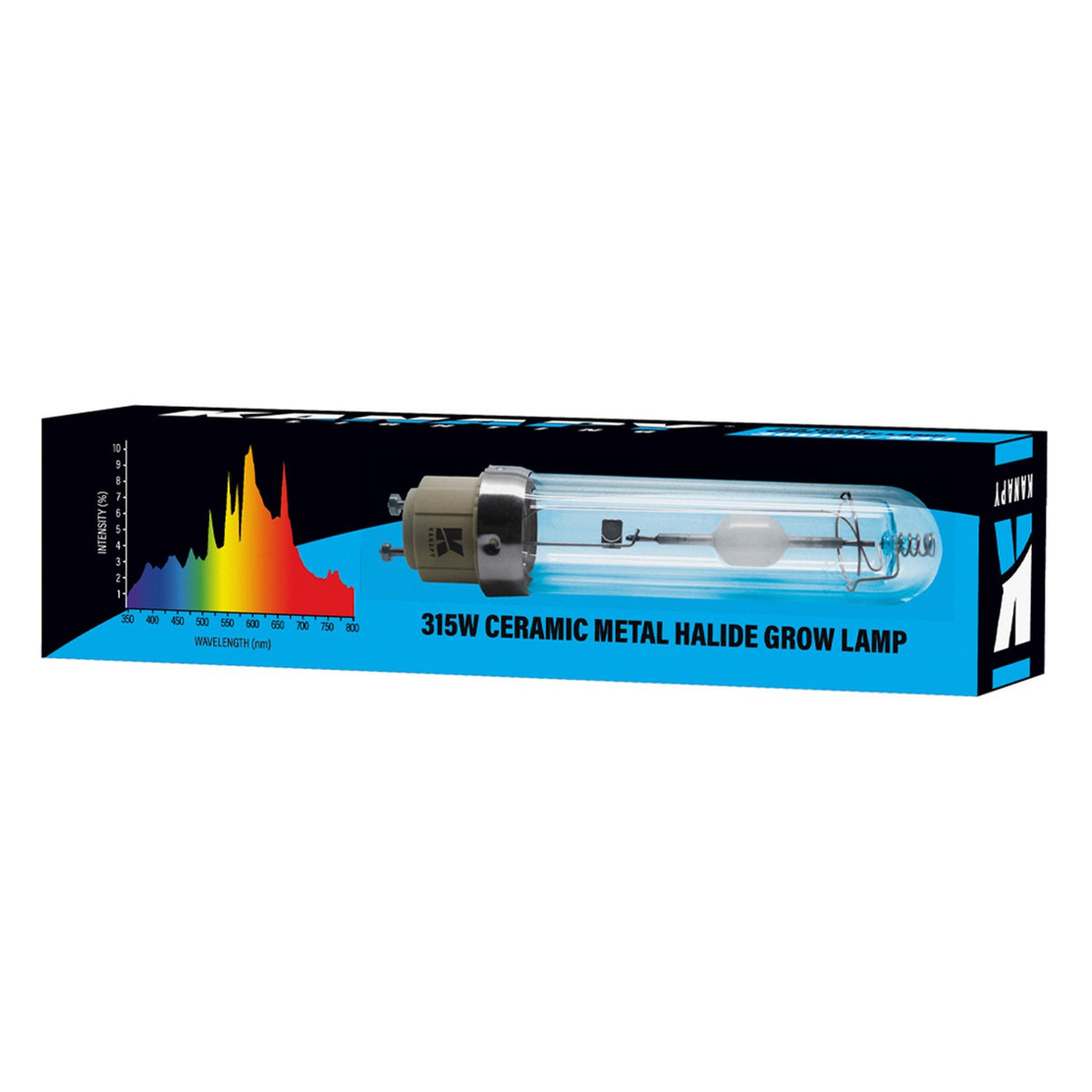 Kanapy Lighting 315W CMH lamp 3000K box with spectrum