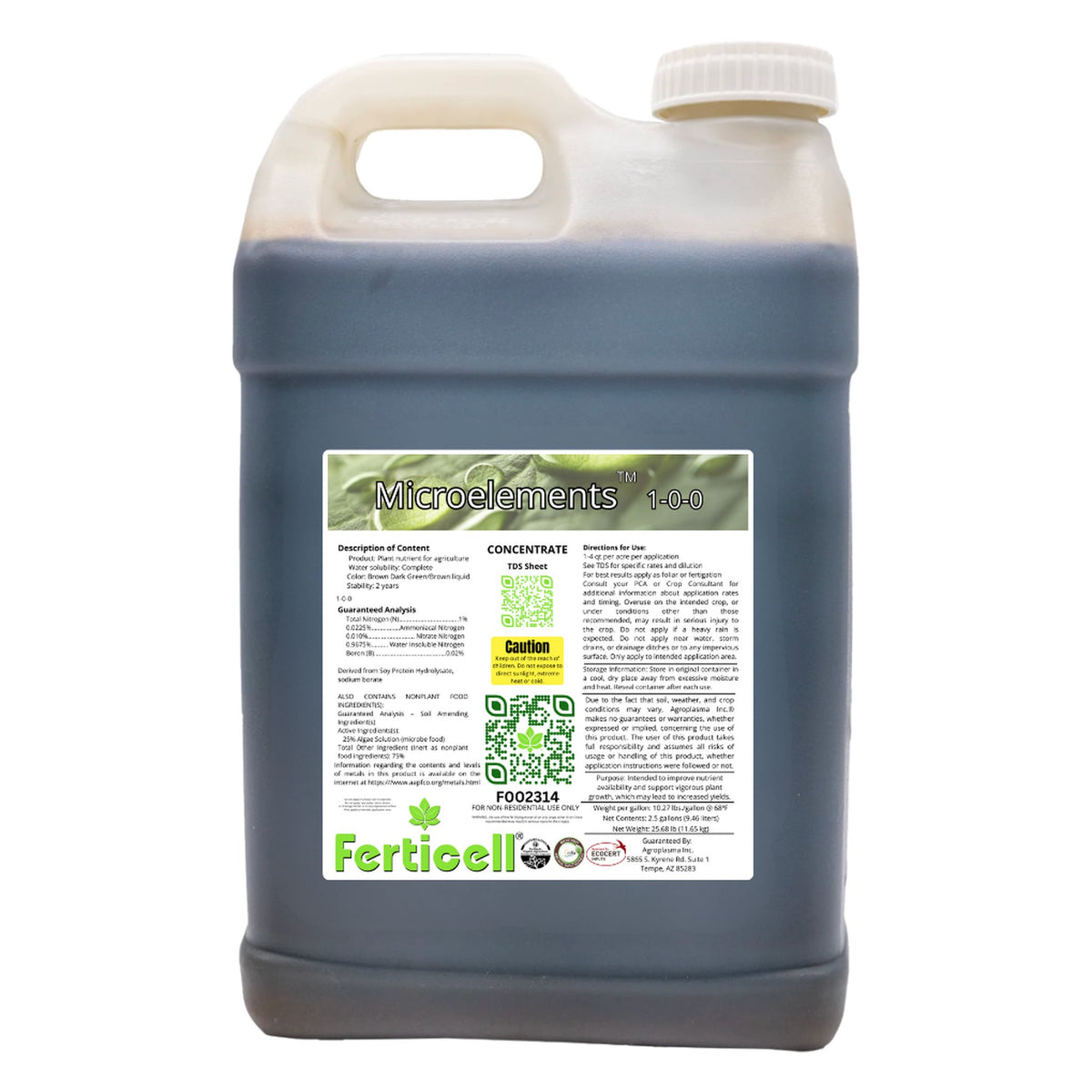 Ferticell Microelements 1-0-0 jug