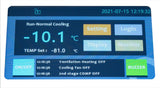 Neocision ULTRA - Low Chest Style Freezer with Touch Screen LCD ( - 86°C) 16.2 Cubic Feet - ETL Rated - Black Label Supply llc