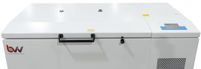Neocision ULTRA - Low Chest Style Freezer with Touch Screen LCD ( - 86°C) 16.2 Cubic Feet - ETL Rated - Black Label Supply llc