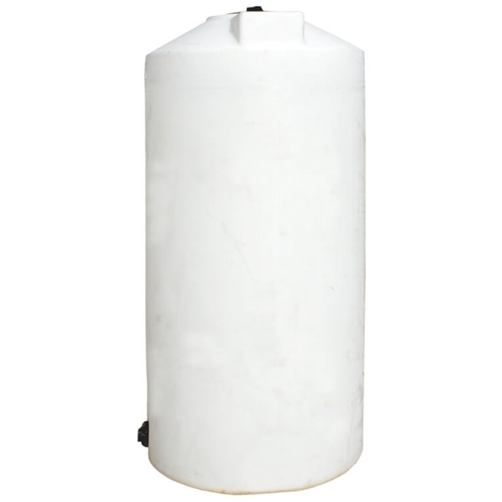 Norwesco 250 Gallon White Vertical Storage Tank - Tanks