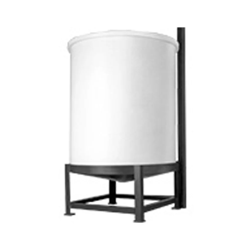 55 Gallon Chem-Tainer Cylindrical Cone Bottom Tank