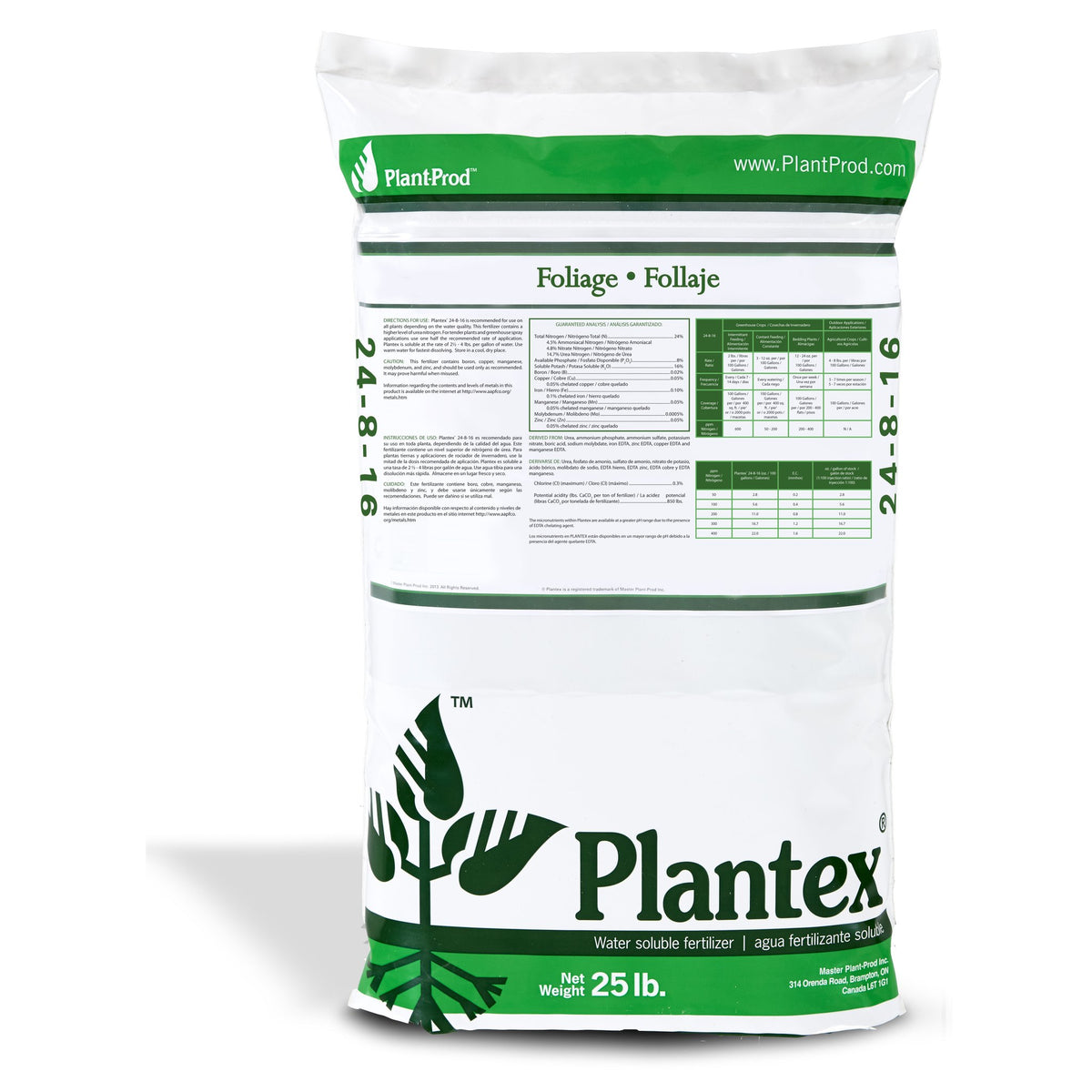 Plant-Prod 24-8-16 Foliage