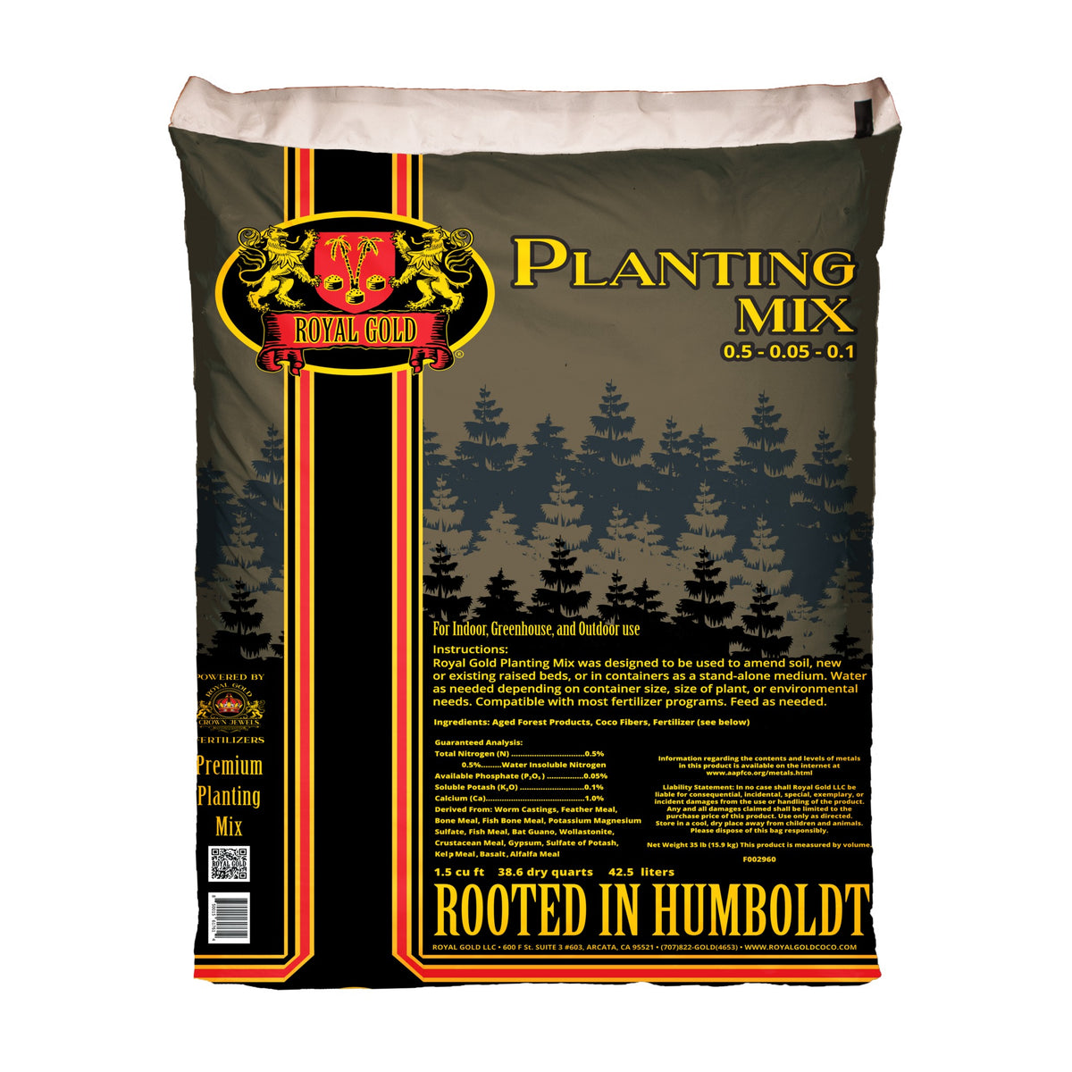 Royal Gold Planting Mix 1.5 cu ft bag