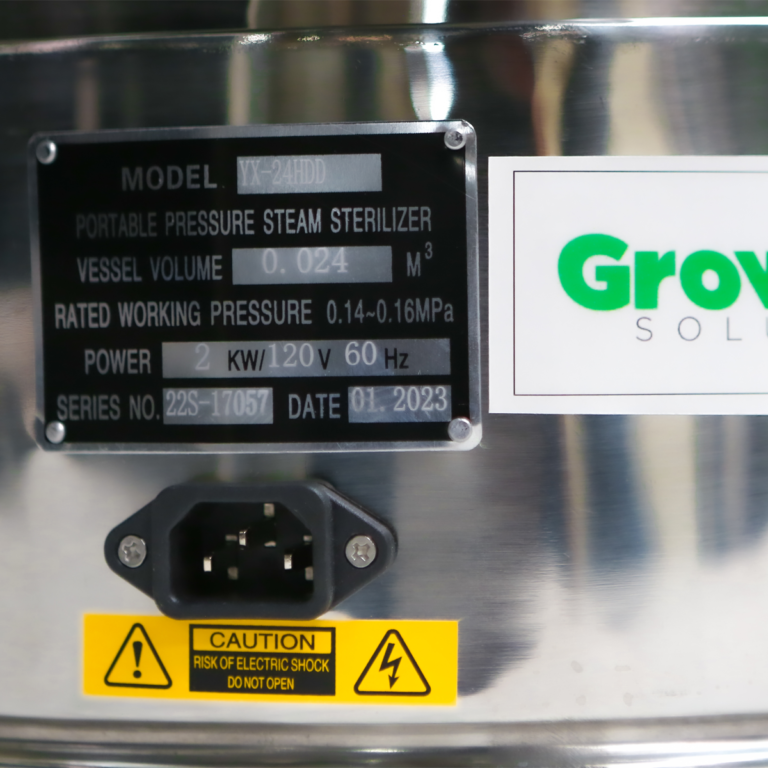 GrowPros PURE SUB 24 Liter Autoclave