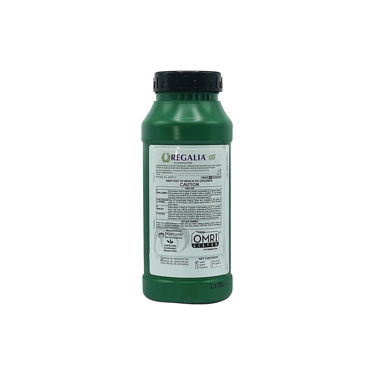 Pro Farm Regalia CG biofungicide - 1 qt bottle