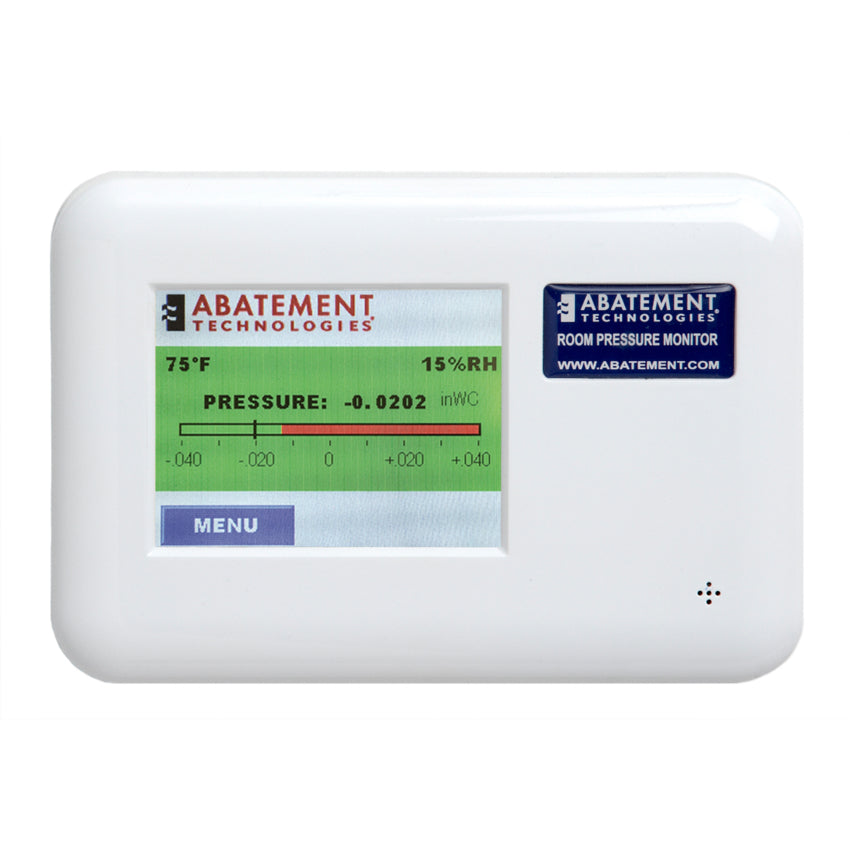 Abatement - RPM-RT Room Pressure Monitor