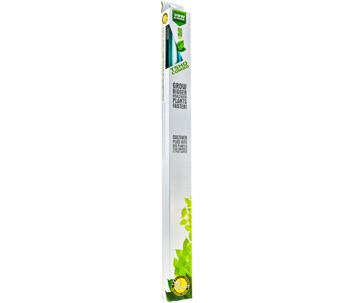 SunBlaster T5HO 6400K w/NanoTech Reflector - Black Label Supply llc