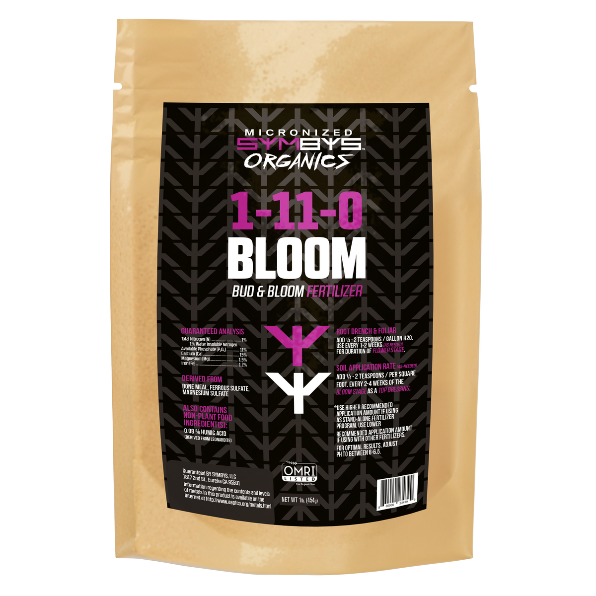 Symbys Organics - Bloom 1-11-0