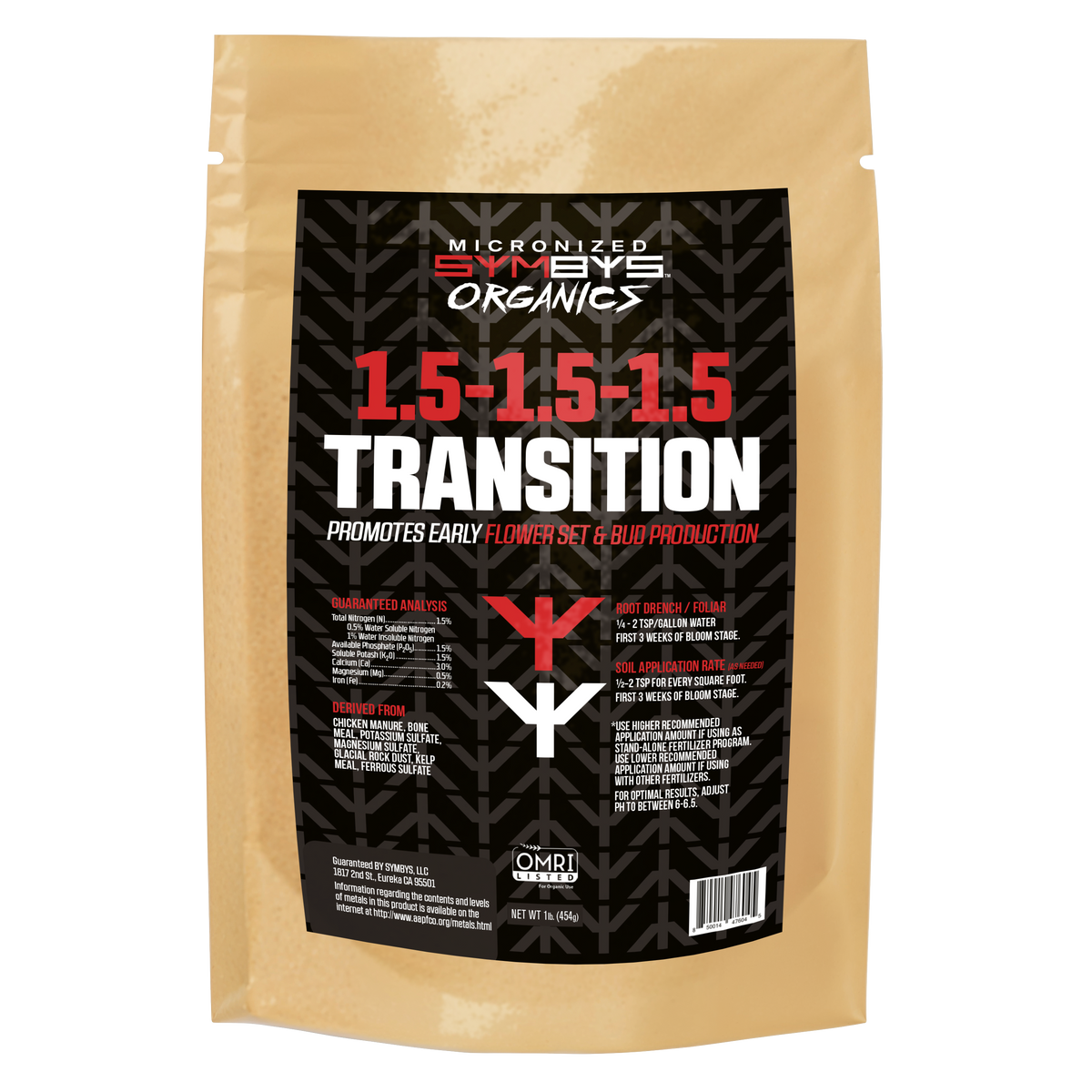 Symbys Organics - Transition 1.5-1.5-1.5