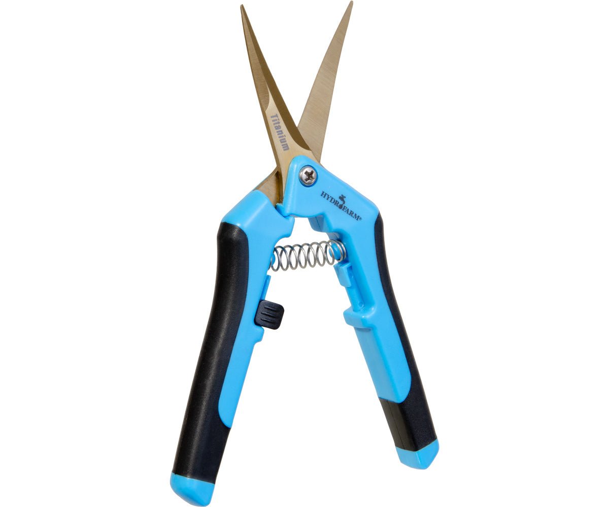 Titanium Precision Curved Blade Pruner - Black Label Supply llc