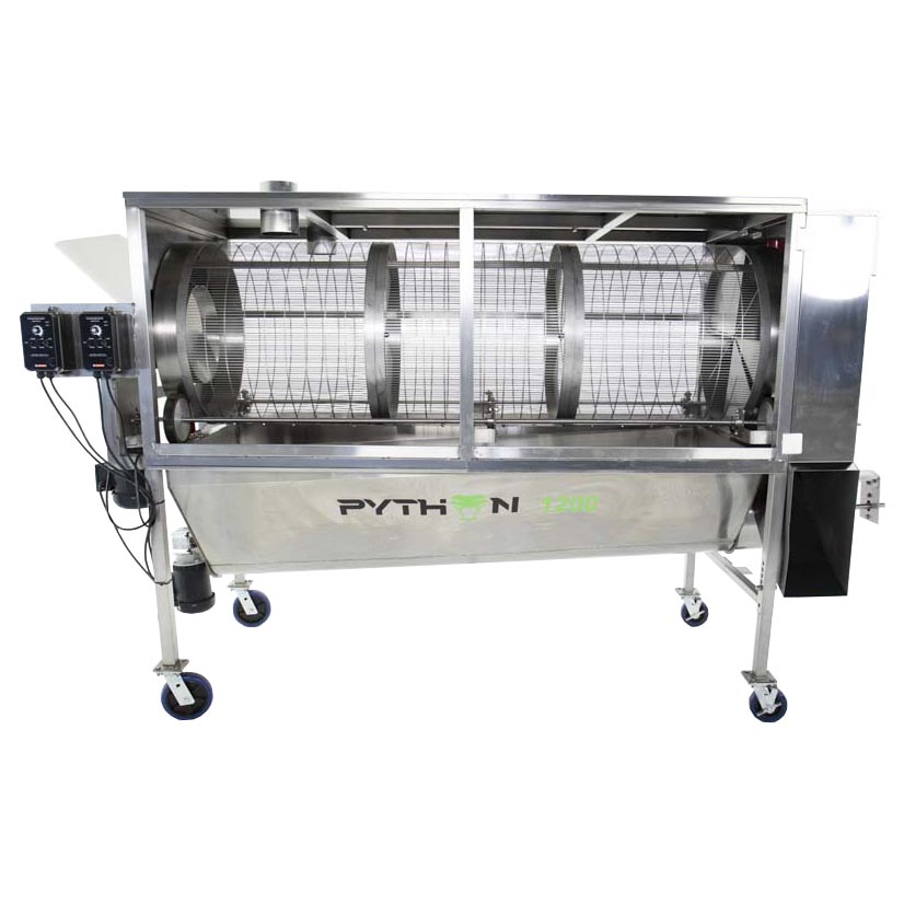 Tom's Tumbler - Python 1200 Industrial Trimmer – Black Label Supply llc