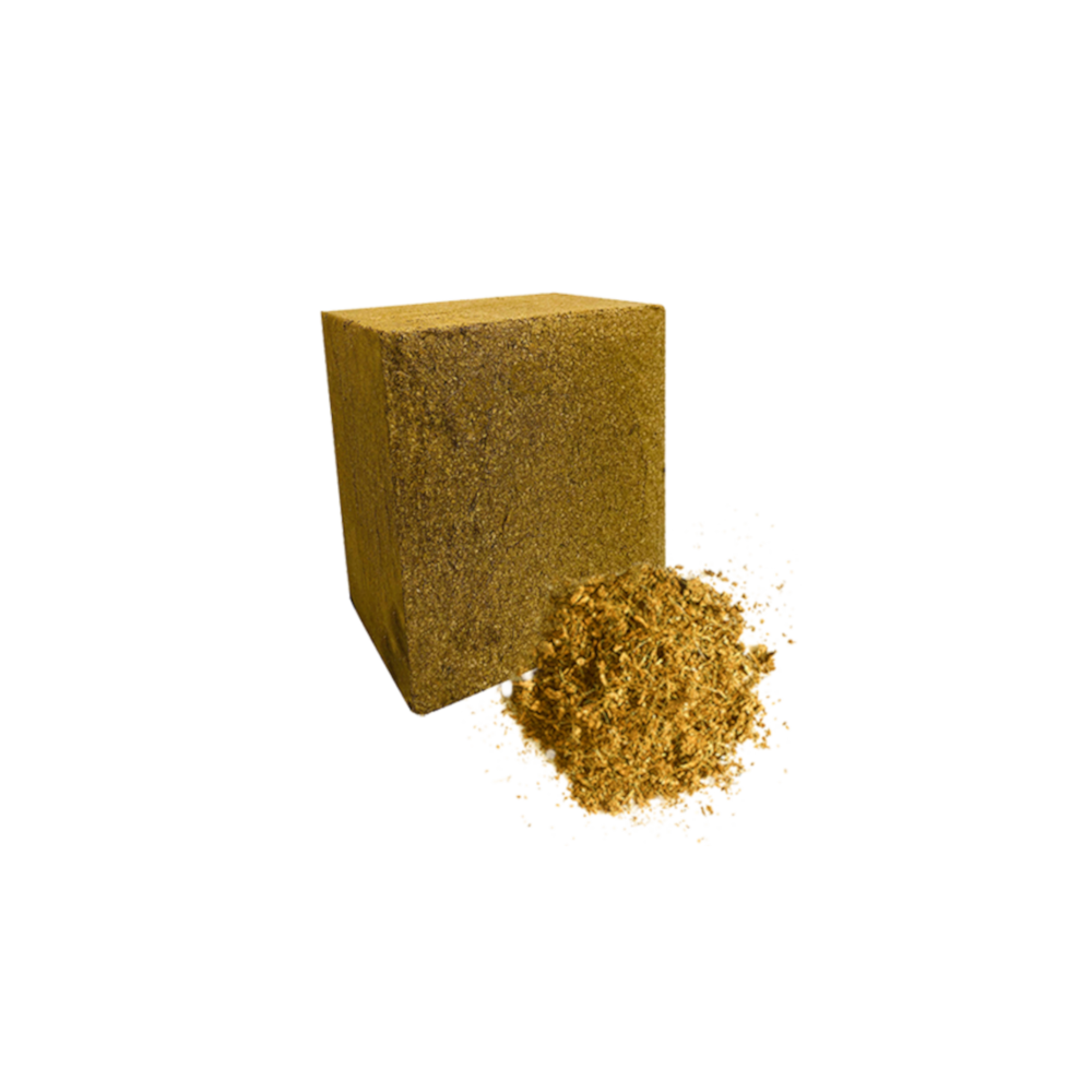 RioCoco - R100 Coco Peat 4.5kg Block - Unwrapped - Triple Washed - G&K Mix