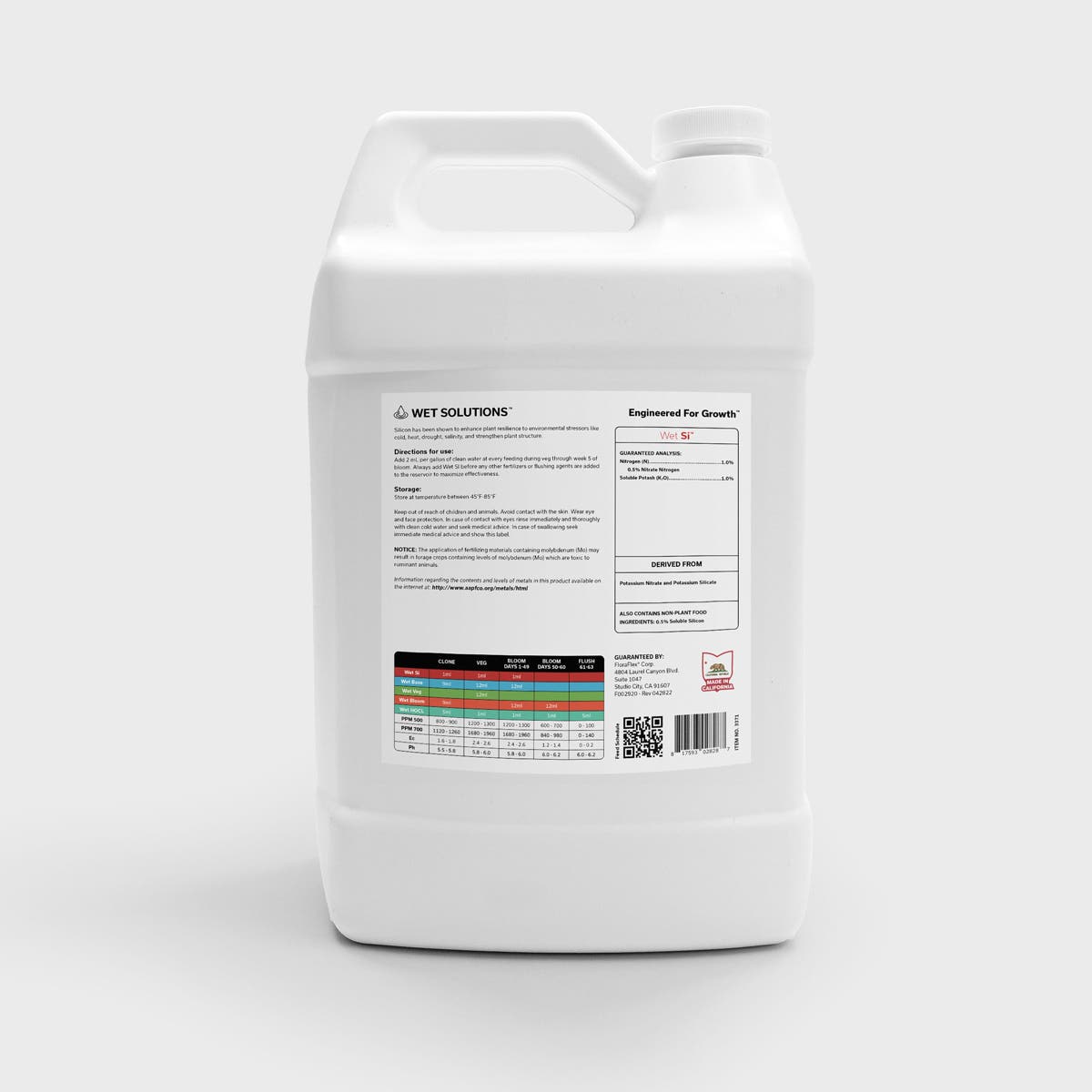 FloraFlex - Nutrients - Wet SI
