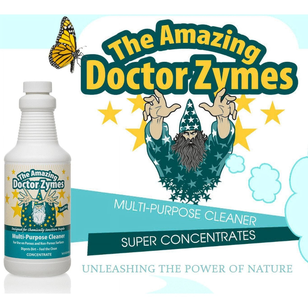 The Amazing Doctor Zymes Multi-Purpose Cleaner Concentrate - bottle with brand graphic